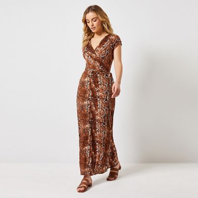 Party Animal Print Maxi Dresses